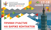 Сибирский экономический форум 2016
